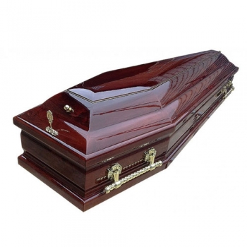 Полированный гроб 3