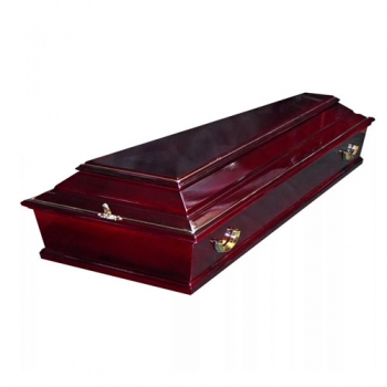Полированный гроб 7